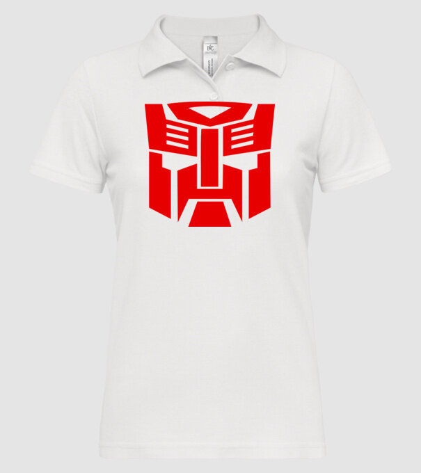 Transformers 4 minta fehér pólón
