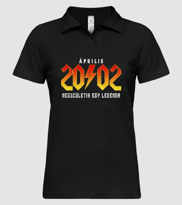 2002 ÁPRILIS minta fekete pólón
