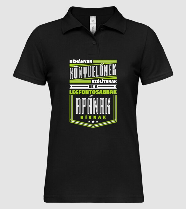 Néhányan Könyvelőnek szólítanak... minta fekete pólón