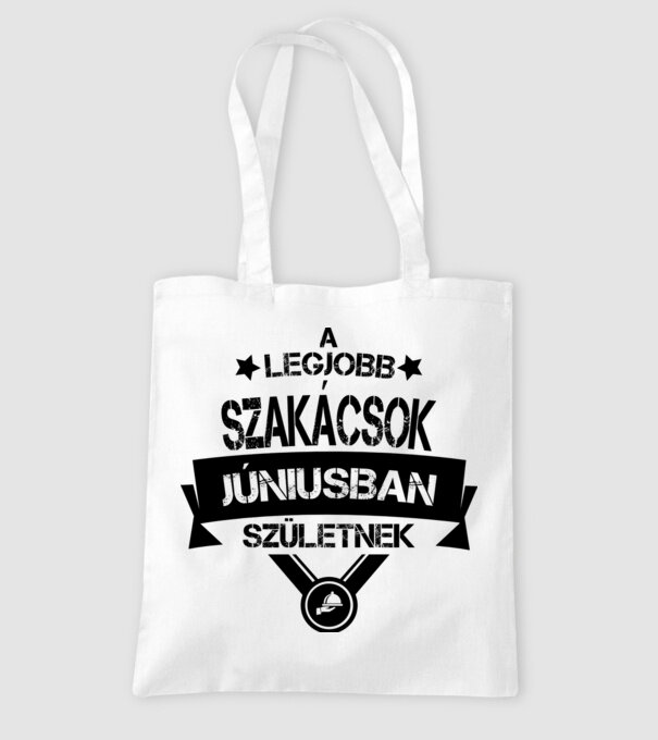 A legjobb szakácsok júniusban születnek minta fehér pólón
