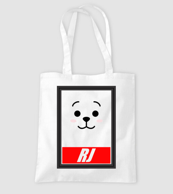 BTS RJ minta fehér pólón