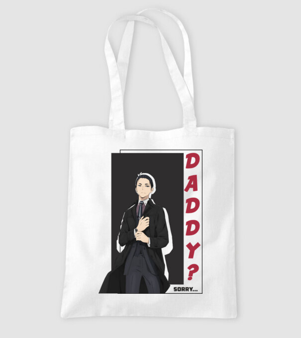 Daddy-sorry-Daisuke Kambe-Balance Unlimited-fehérre minta fehér pólón