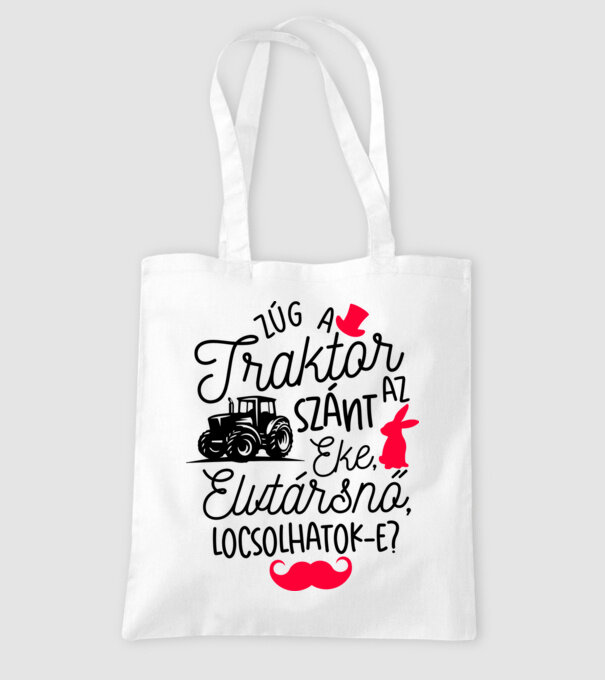 Locsolhatoke minta fehér pólón