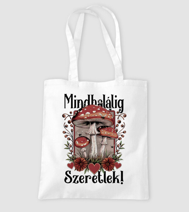 mindhalálig galóca - fehérre minta fehér pólón