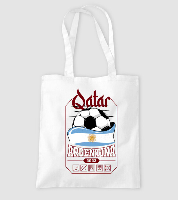 Quatar team argentina minta fehér pólón