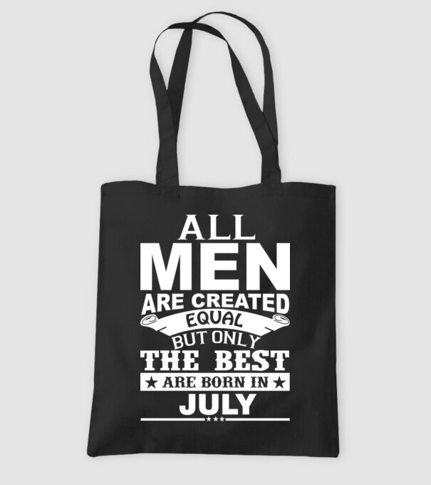 All men are created july minta fekete pólón