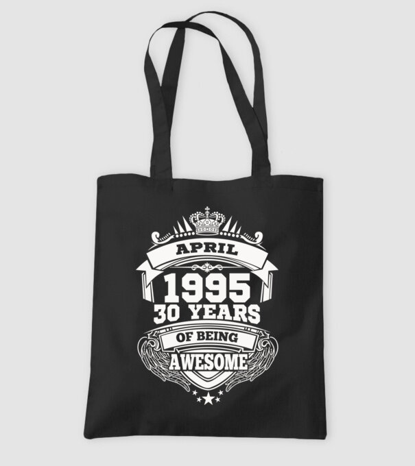 Awesome being of 1995 ÁPRILIS minta fekete pólón