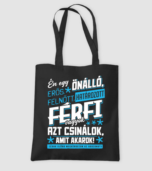 Azt csinálok amit akarok minta fekete pólón