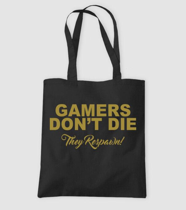 Gamers don't lie minta fekete pólón
