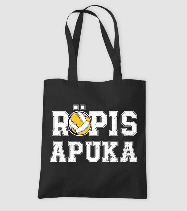 Röpis apuka textured minta fekete pólón