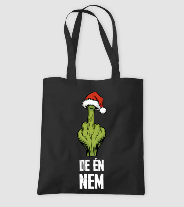 Szeretem a karácsonyi páros pólókat, de én nem Grinch Fekete pólóra minta fekete pólón