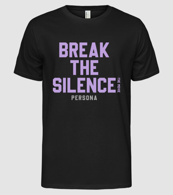 BTS break the silence minta fekete pólón