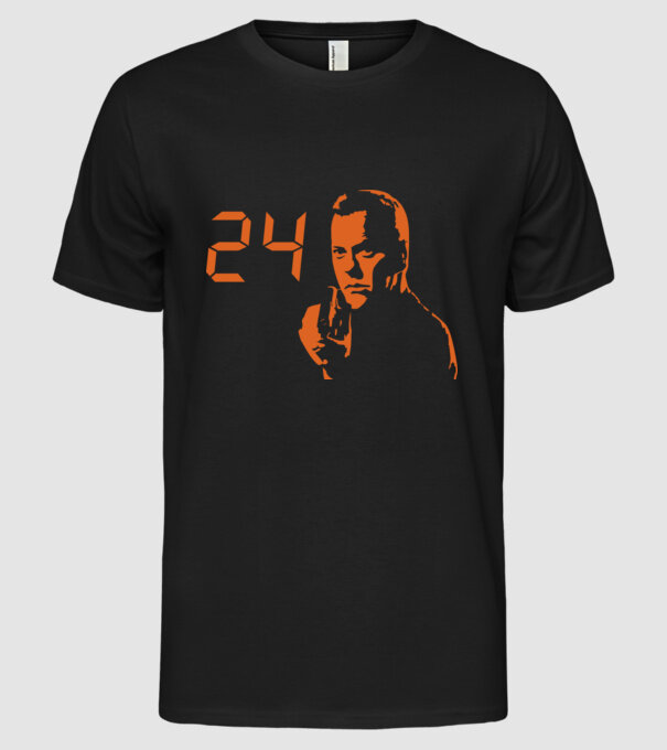 Jack Bauer - 24 B minta fekete pólón