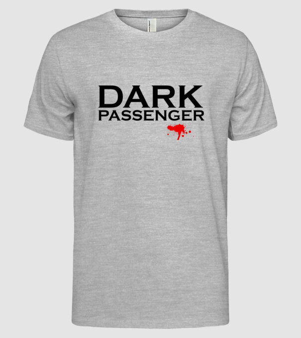 dark-passenger minta szürke pólón