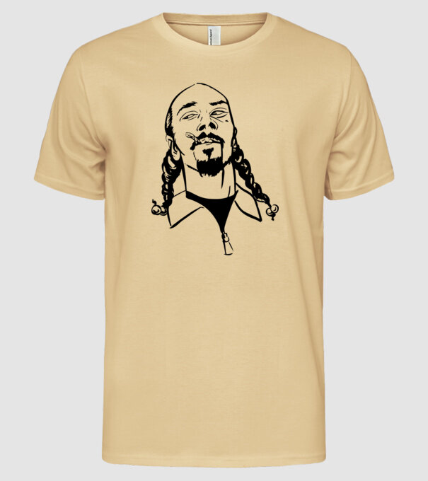 Snoop Dogg minta homokszín pólón