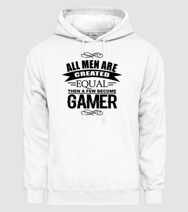All men are created equal... minta fehér pólón