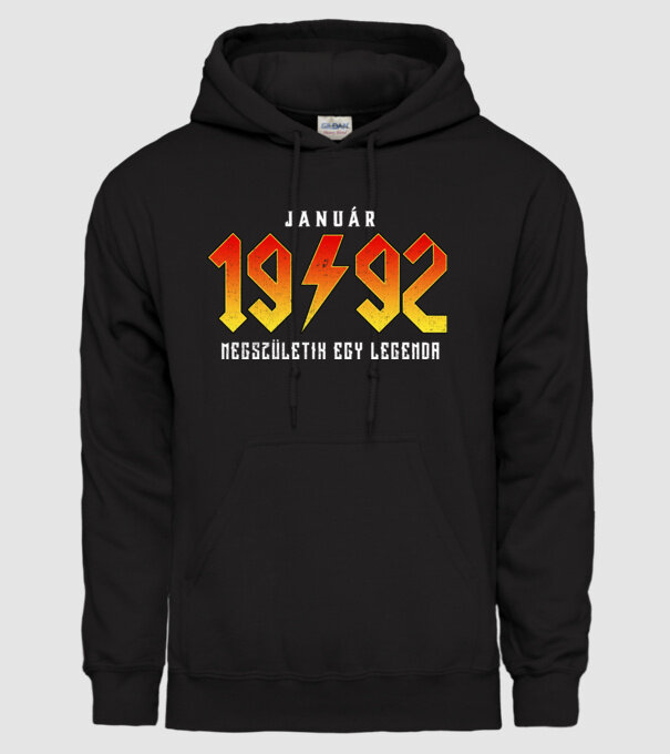 1992  január megszületik egy legenda minta fekete pólón