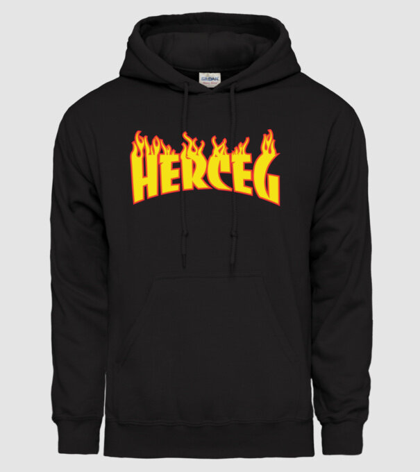 Vagány herceg minta fekete pólón