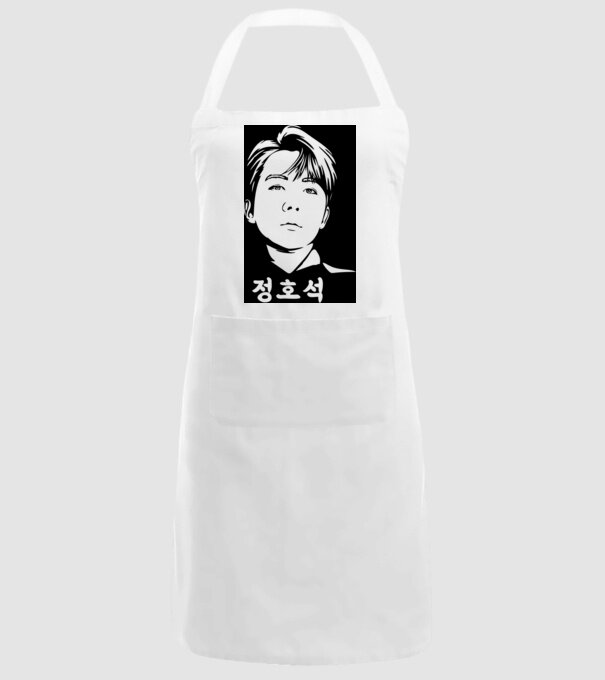 BTS minta fehér pólón