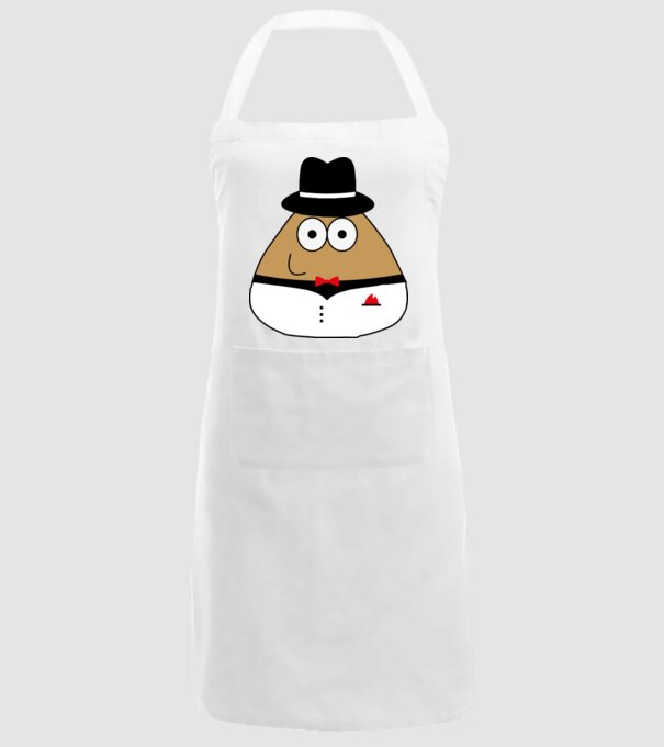 POU_oltony_fehér_piros_sfehér minta fehér pólón