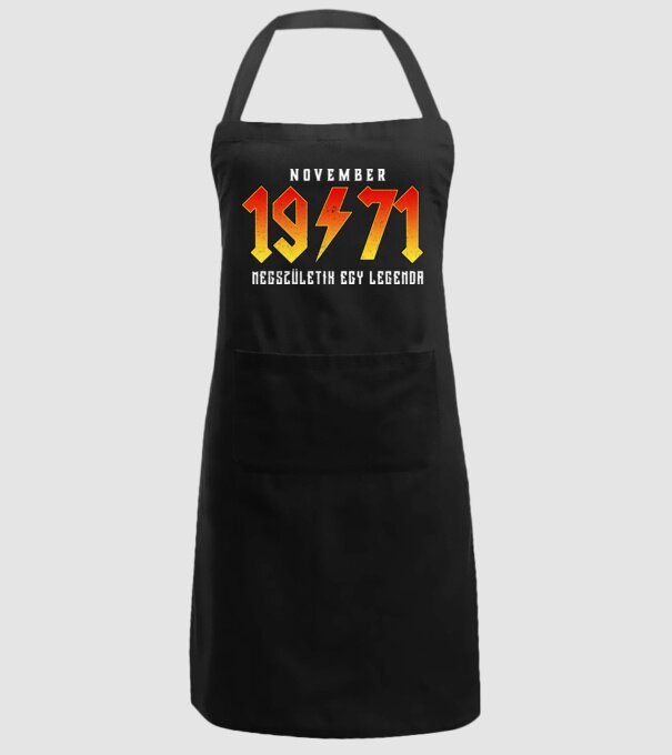 1971 11-NOVEMBER minta fekete pólón