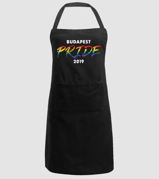 Budapest pride 2019 minta fekete pólón