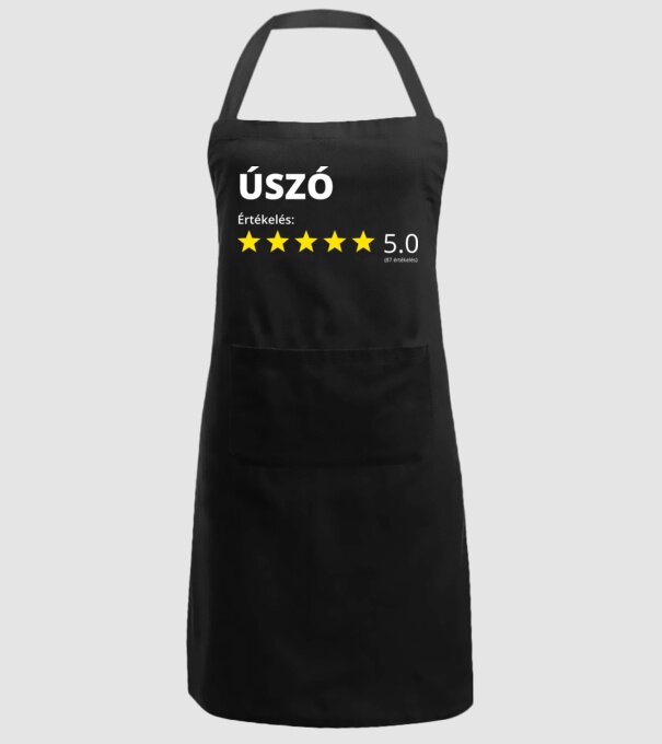 Értékelés 5_ÚSZÓ minta fekete pólón