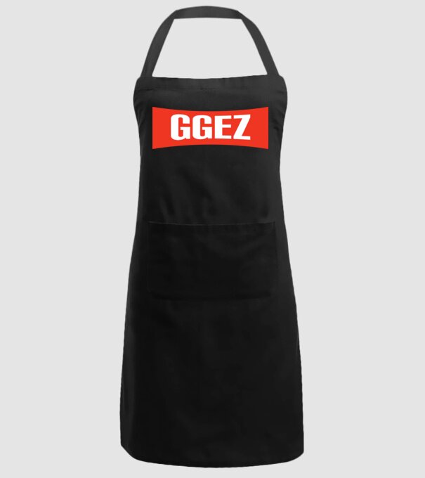 GAMER ggez minta fekete pólón