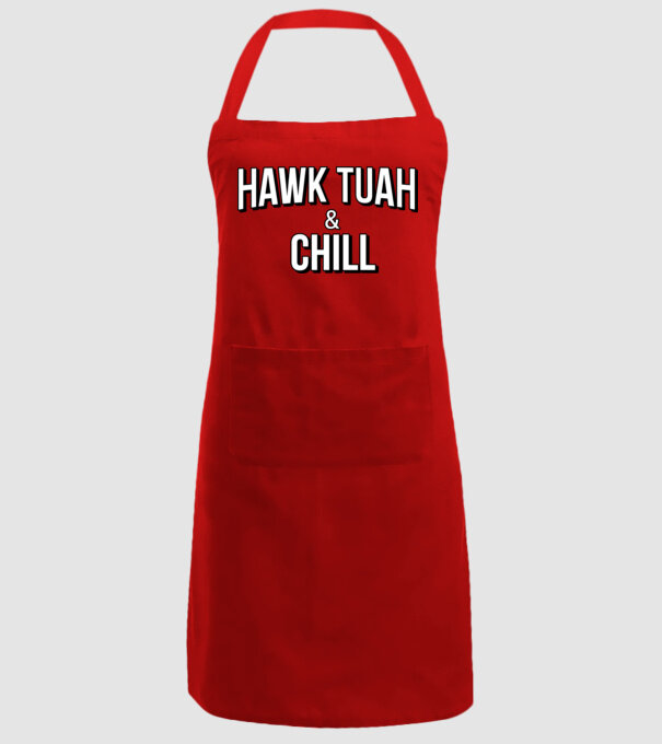 Hawk tuah and chill minta piros pólón