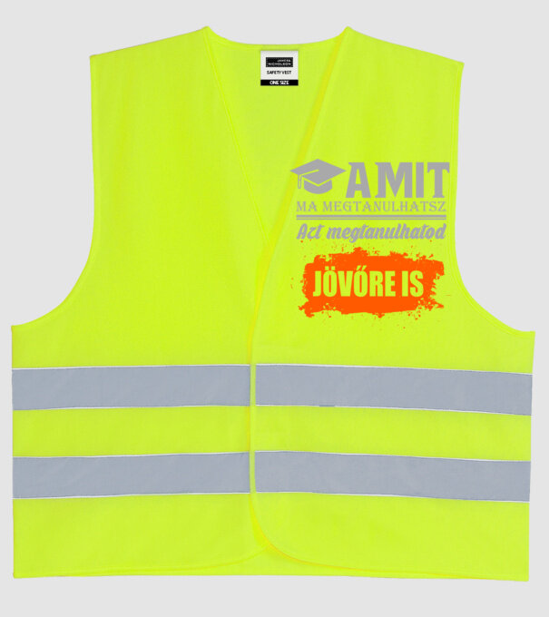 Amit ma megtanulhatsz... minta neonsárga pólón