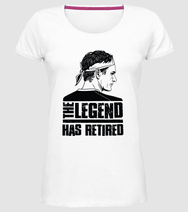 The Legend Roger Federer minta fehér pólón