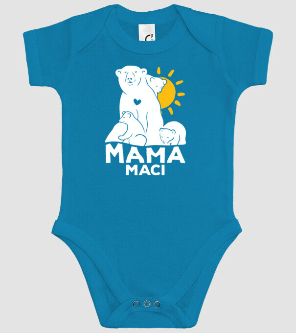 Mama maci minta türkiz pólón
