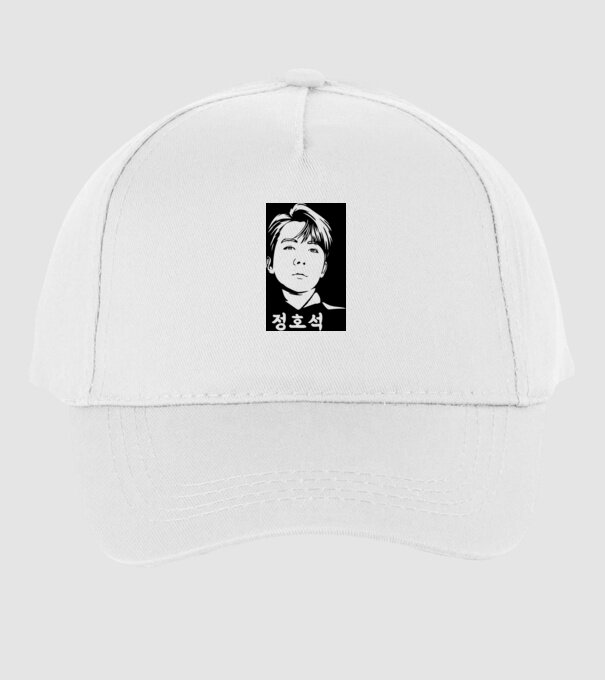 BTS minta fehér pólón