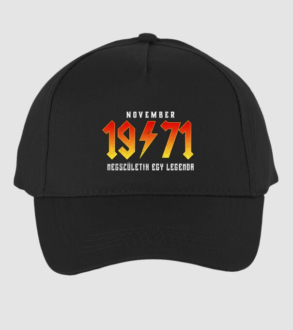 1971 11-NOVEMBER minta fekete pólón