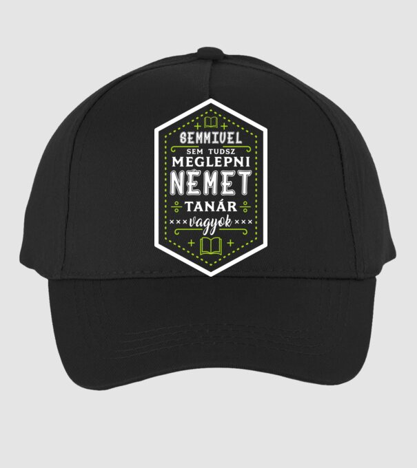 Semmivel sem tudsz meglepni NÉMET minta fekete pólón