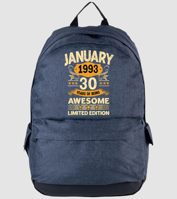 January 1993 30 years of being limited edition minta farmerkék pólón