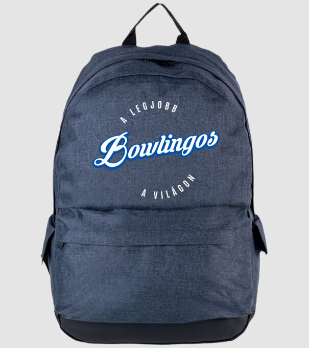 A legjobb bowlingos minta farmerkék pólón