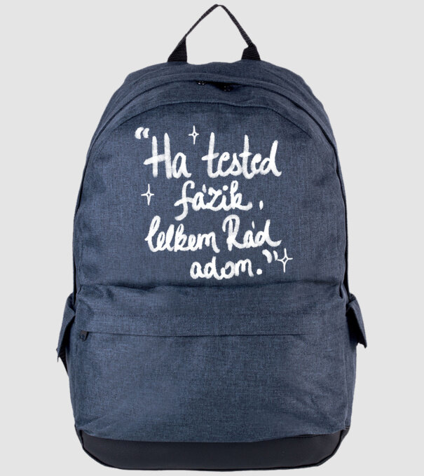Ha tested fázik minta farmerkék pólón