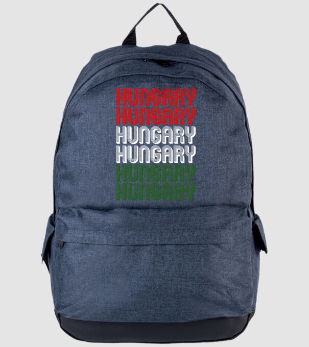 Hungary Hungary szurkolói póló minta farmerkék pólón