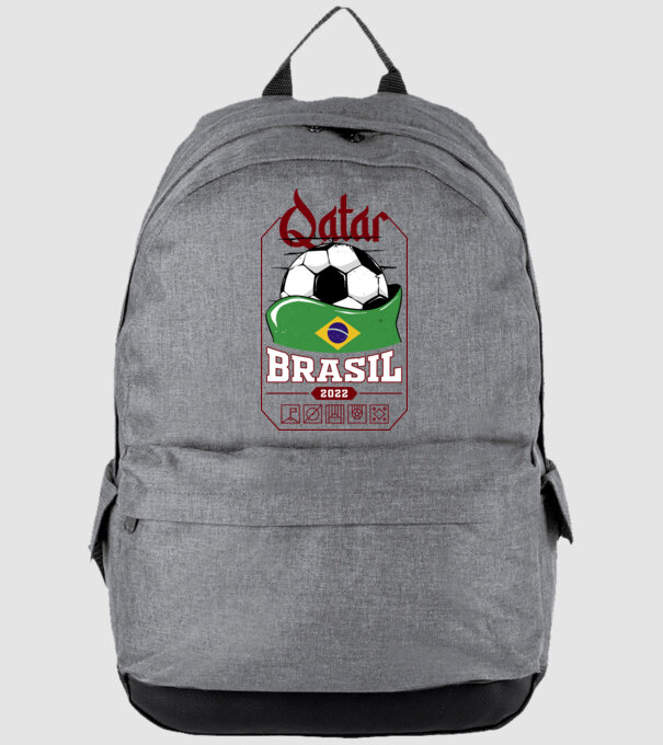 Quatar team brasil minta szürke pólón