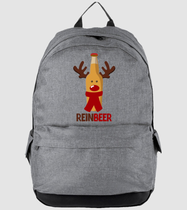 REINBEER sör minta szürke pólón