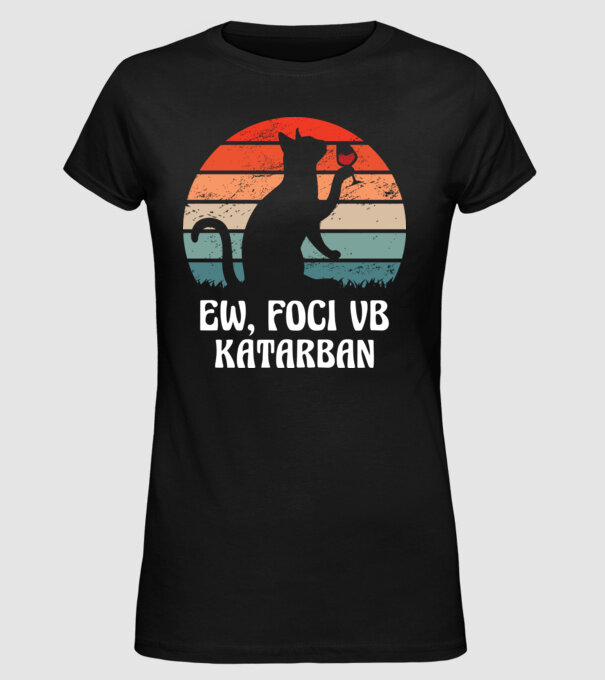 Ew vb minta fekete pólón