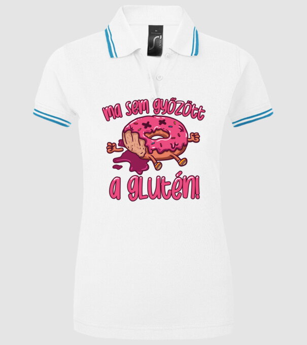 Ma sem győzött a glutén minta fehér pólón