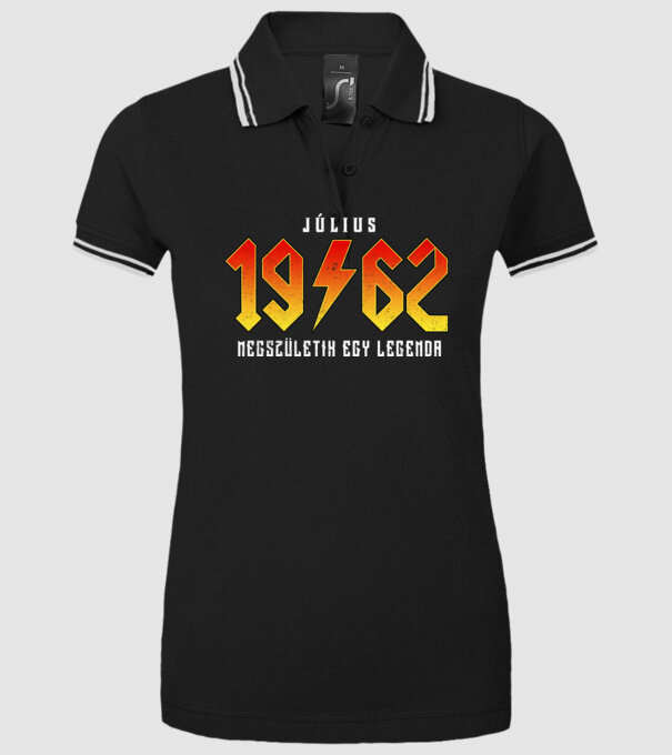 1962 Július megszületik egy legenda minta fekete pólón