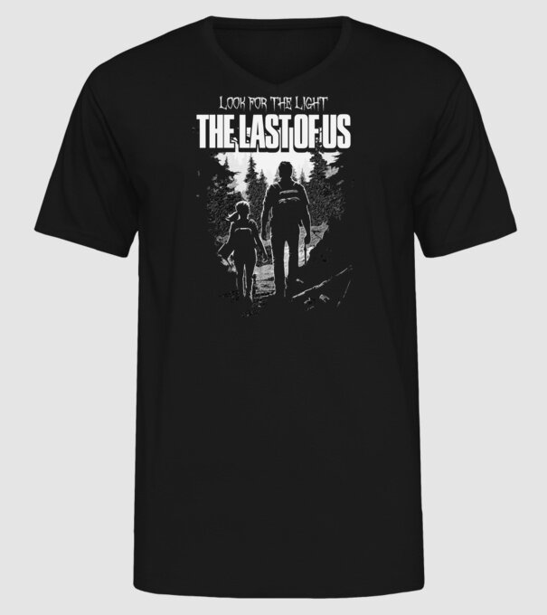 The Last of Us minta fekete pólón