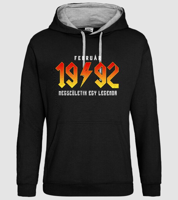 1992 Február megszületik egy legenda minta fekete pólón