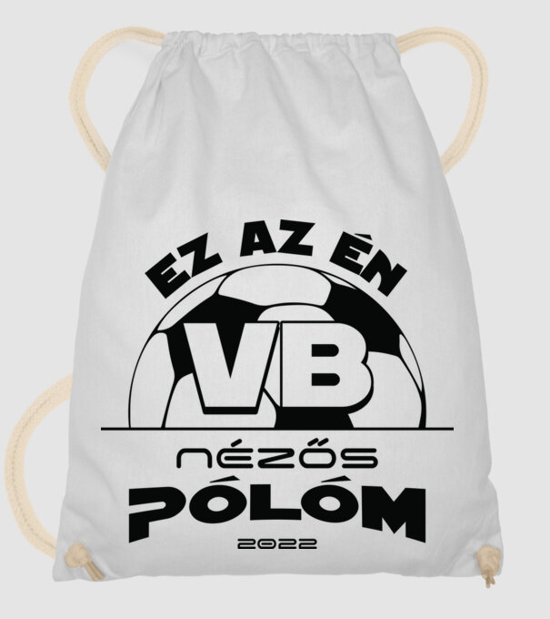 Vb nézős póló minta fehér pólón