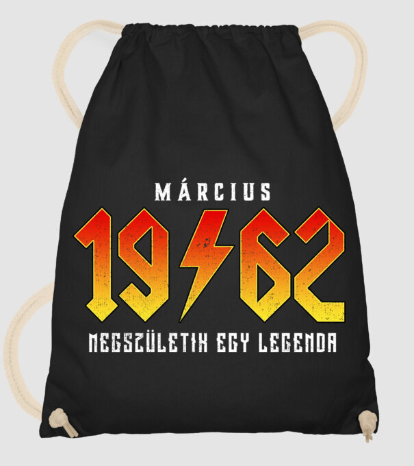 1962 Március megszületik egy legenda minta fekete pólón