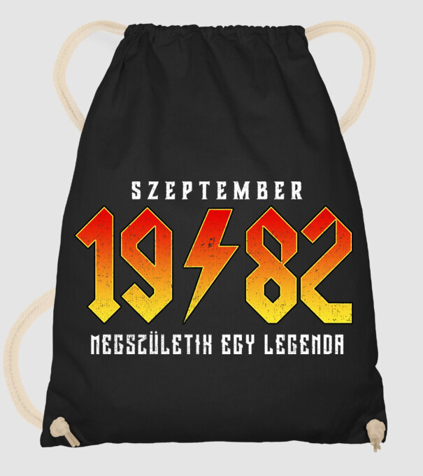 1982 Szeptember megszületik egy legenda minta fekete pólón