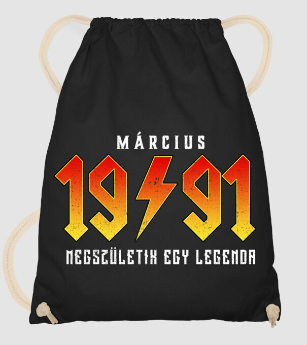 1991 03-MÁRCIUS minta fekete pólón